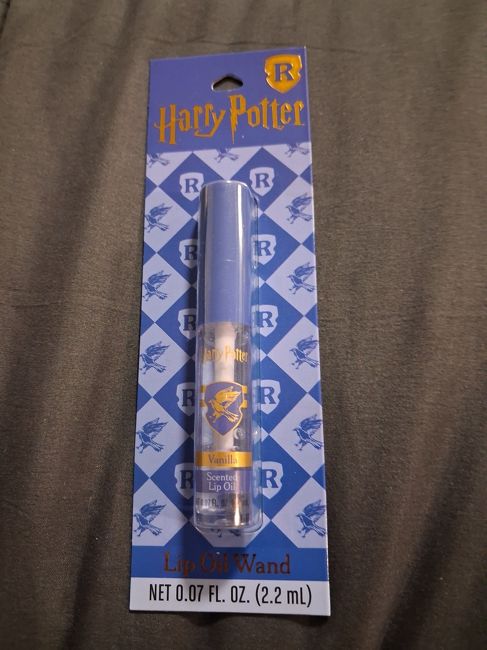 Warner Bros. Harry Potter Ravenclaw Blue Vanilla Lip Oil Wand